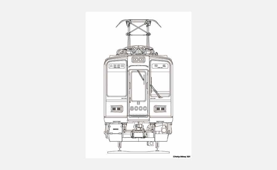 第2弾！ぬりえ&amp;お絵描きで阪急電車を楽しもう！ | TOKK（トック）えき、まち、くらし。阪急沿線おでかけ情報