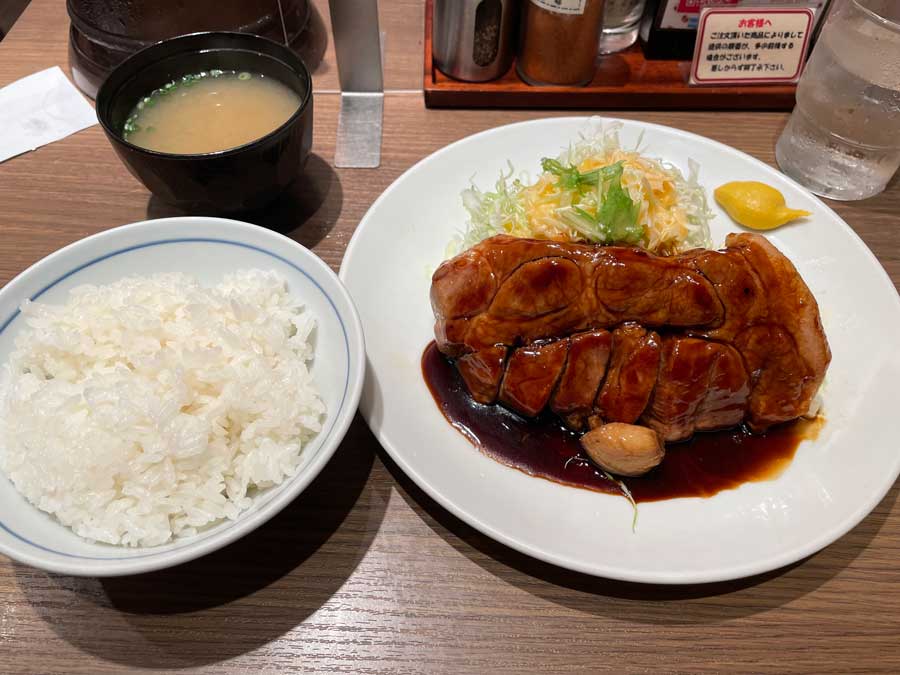 大阪トンテキ定食