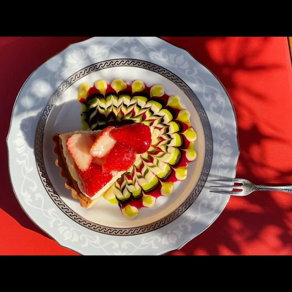 cafe太陽の塔の苺ショートケーキ
