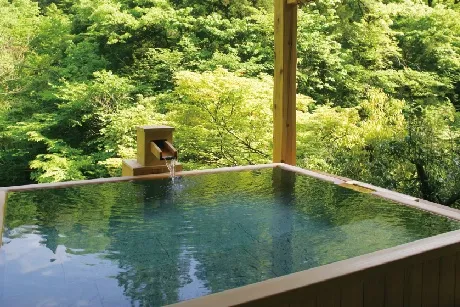 加賀温泉の露天風呂