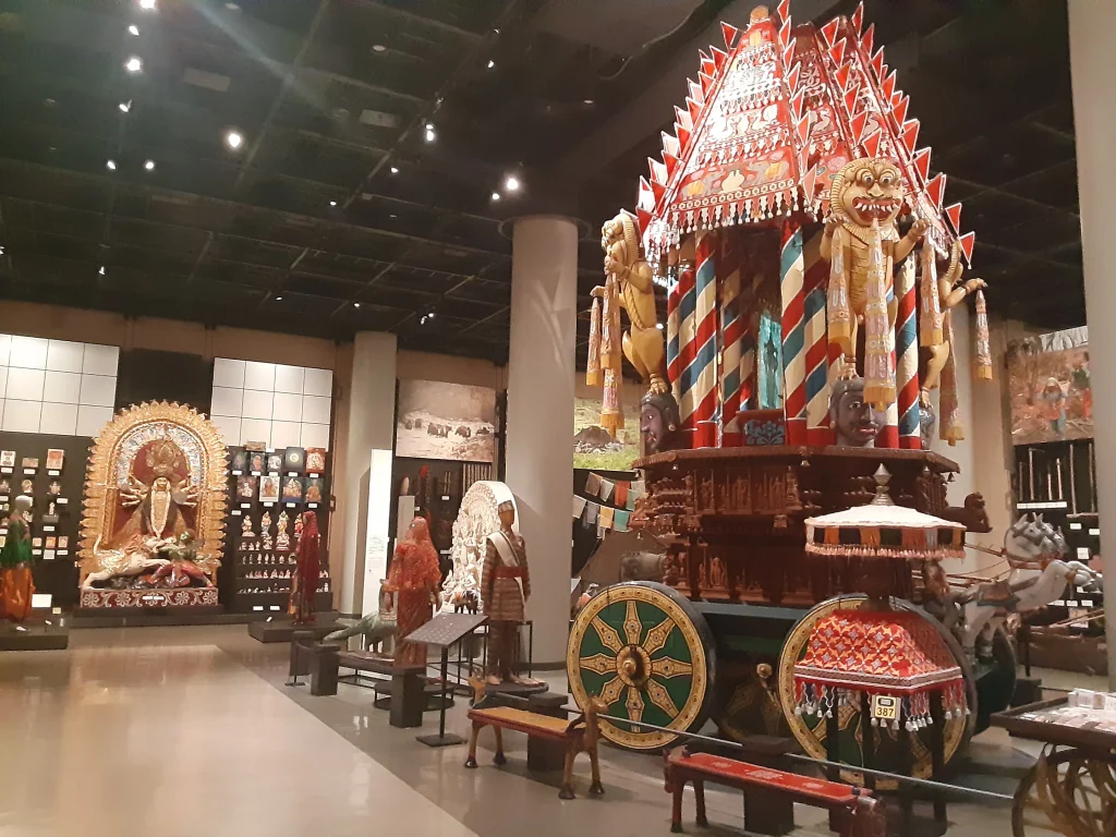 国立民族学博物館（みんぱく）南アジア展示ゾーン