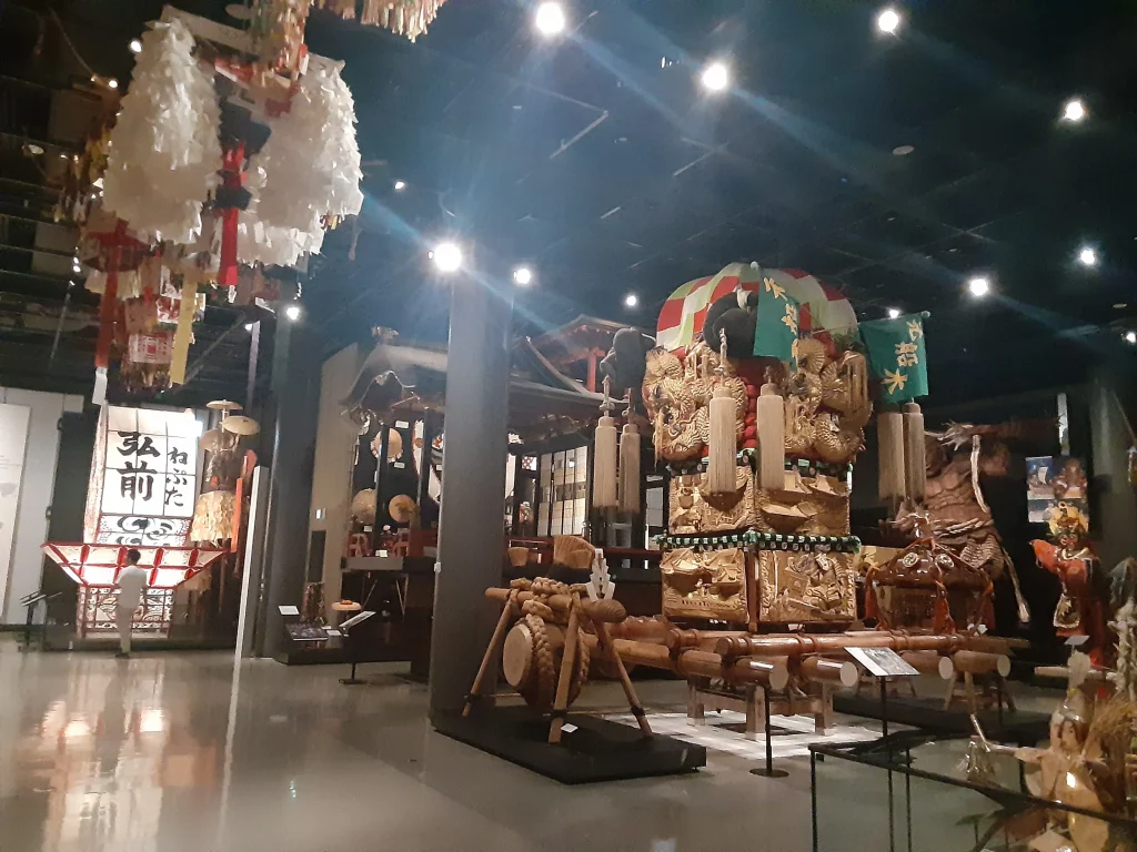 国立民族学博物館（みんぱく）東アジア展示ゾーン　日本