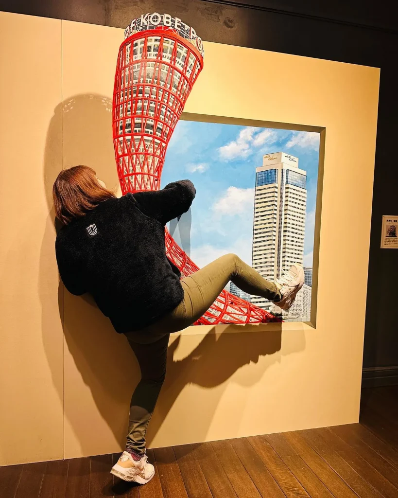 神戸トリックアート・不思議な領事館　展示