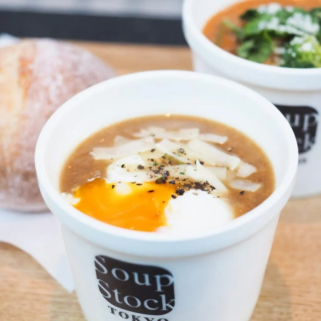 スープストック東京のオマールエビのスープ