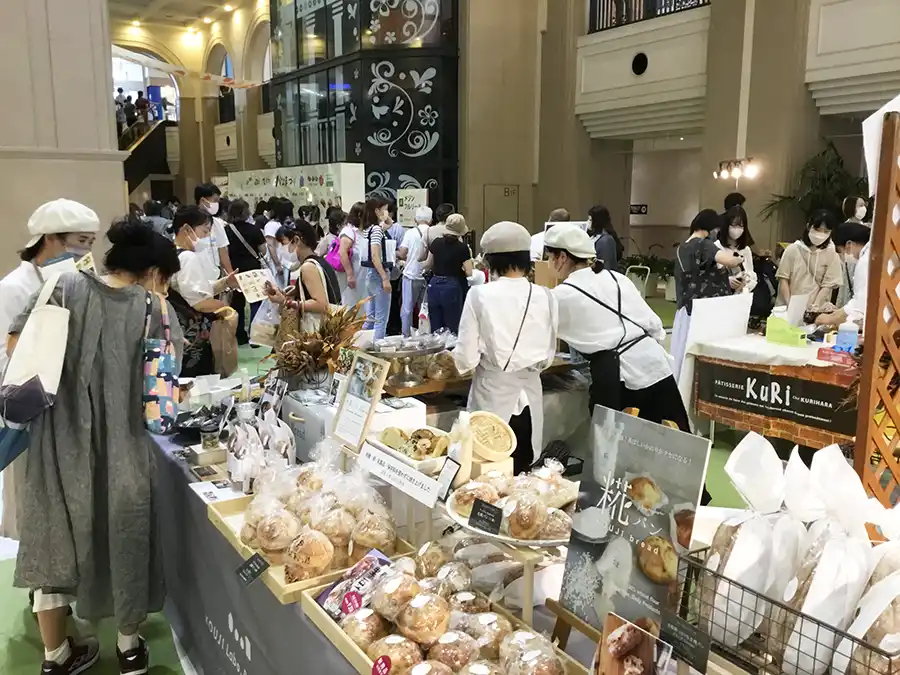 神戸のパンイベント「てくてくパンまつり」の様子
