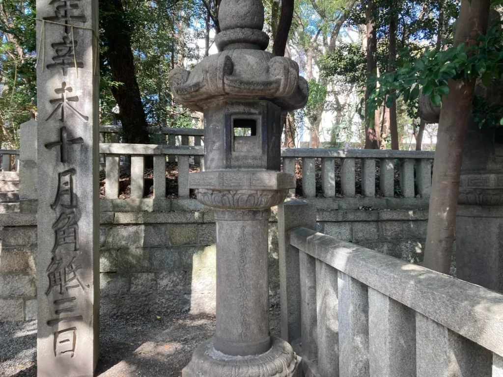 湊川神社「殉節地」