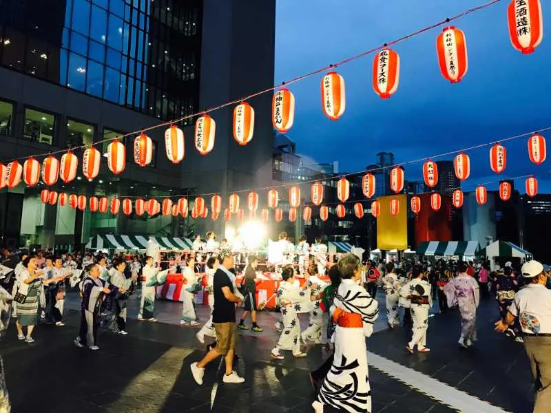 「新梅田シティ夏祭り」の様子