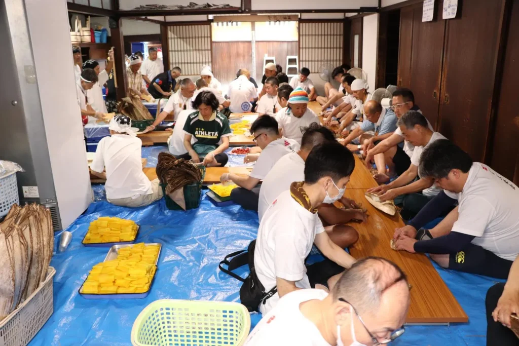 祇園祭　三若神輿会　みこし弁当