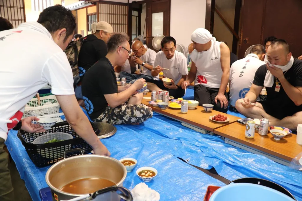 祇園祭　三若神輿会　