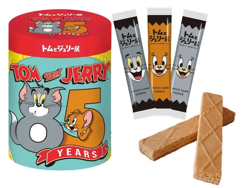 トムとジェリー85周年記念展 チョコサンドクッキー　1,350円