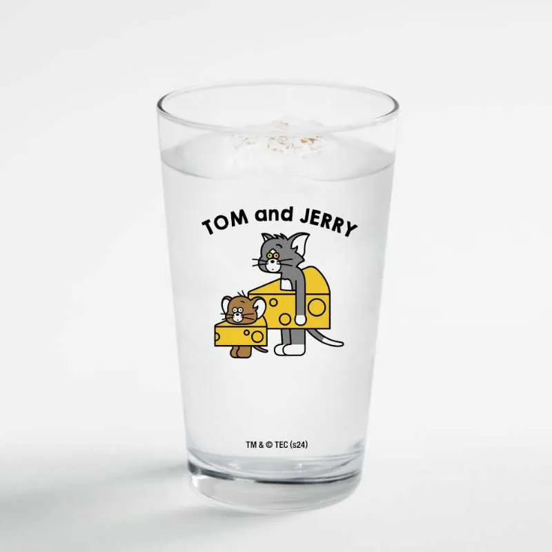 トムとジェリー85周年記念展【TOM and JERRY×松本セイジ】グラス　1,650円※おひとり様1点まで