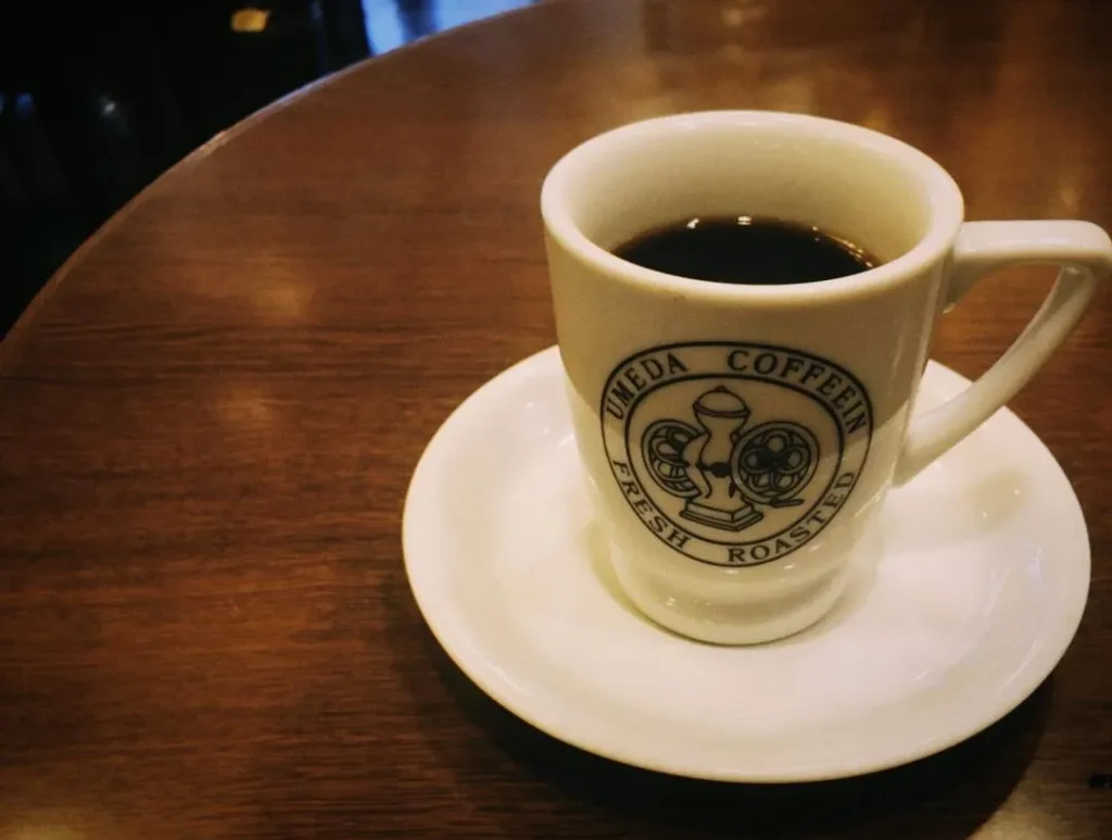 梅田コーヒー院のオリジナルブレンドコーヒー