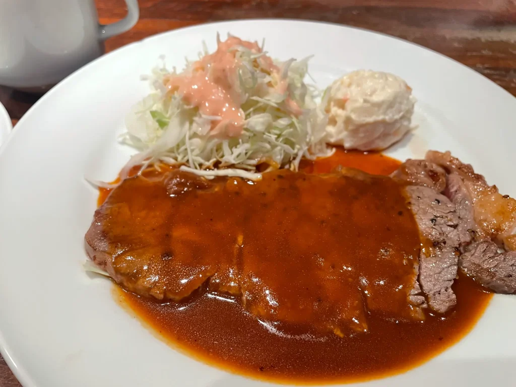 ビフテキ・欧風料理スエヒロのビーフステーキランチ