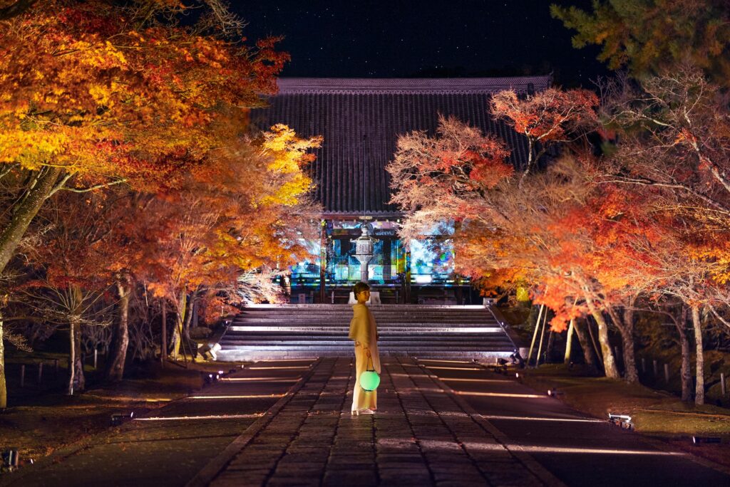 「NAKED GARDEN ONE KYOTO 2024」秋のガーデン　仁和寺