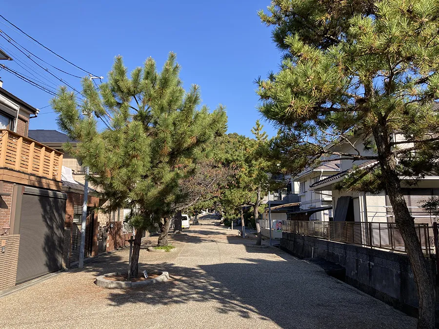 垂水神社の表参道