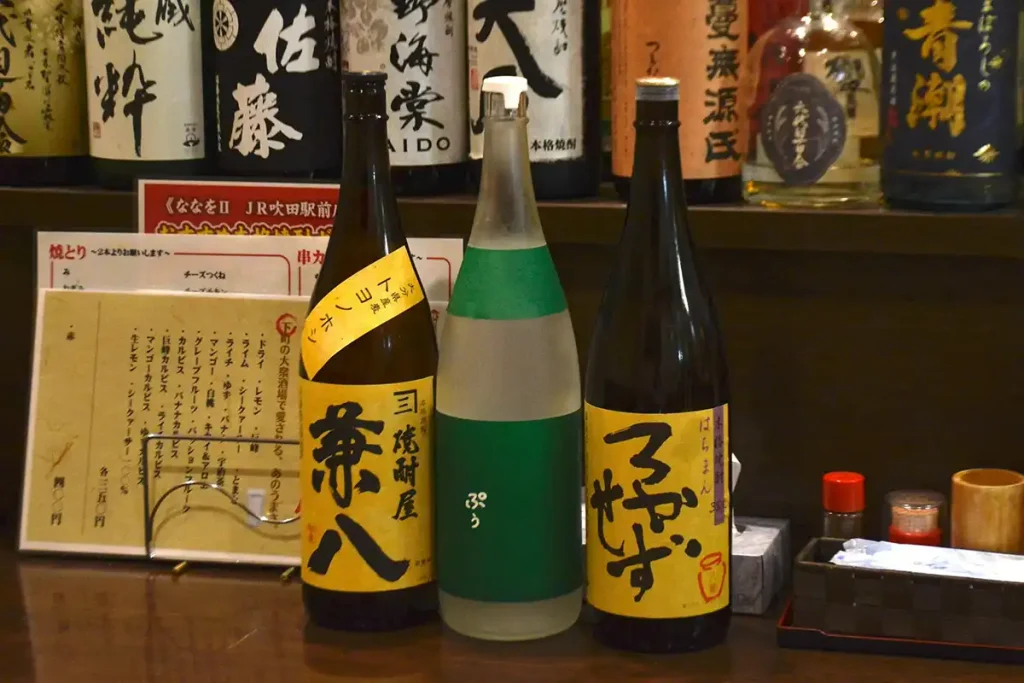 地下のれん街 ななを2 焼酎