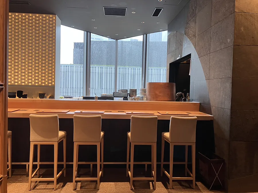 aburiyaki & sushi An(あぶり焼き&寿司 あん)のカウンター