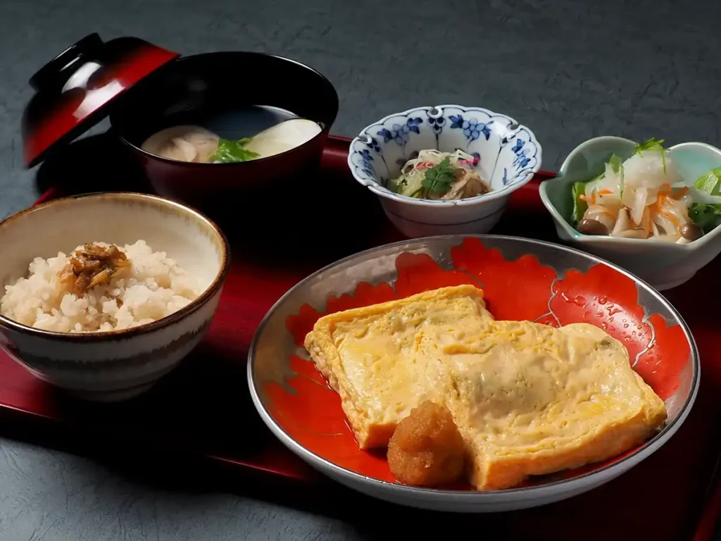 阪急三番街 はまぐり庵吉祥別邸 はまぐり出汁巻たまご膳