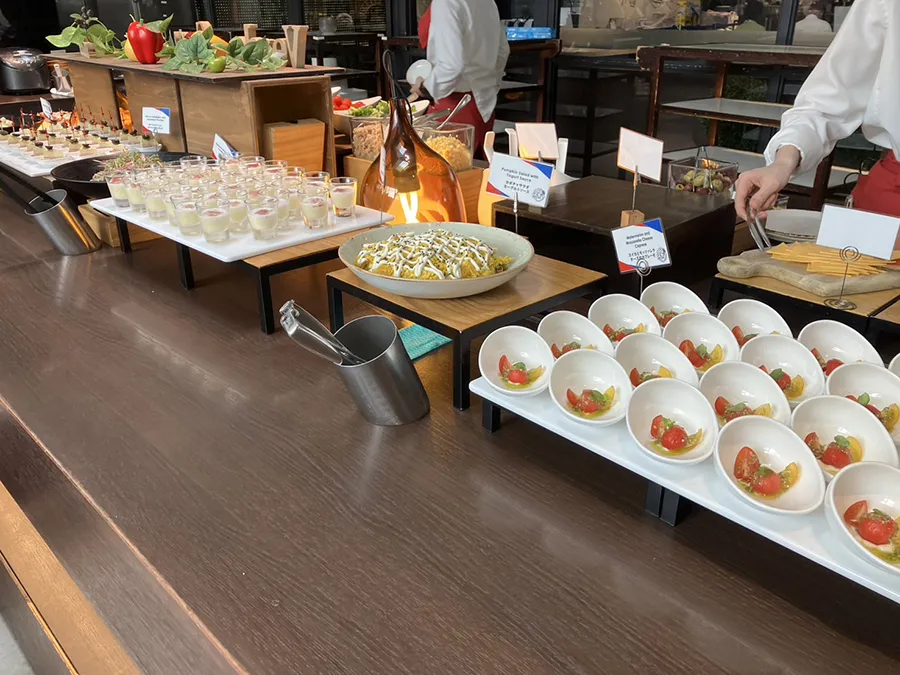 イタリアン キッチン ヴェルデ カッサのイタリアンデコーナー