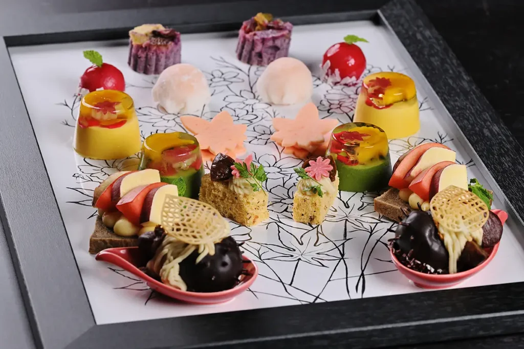 ザ・プリンス 京都宝ヶ池　茶寮　Art of Plate 華をかし-錦秋の舞台-
