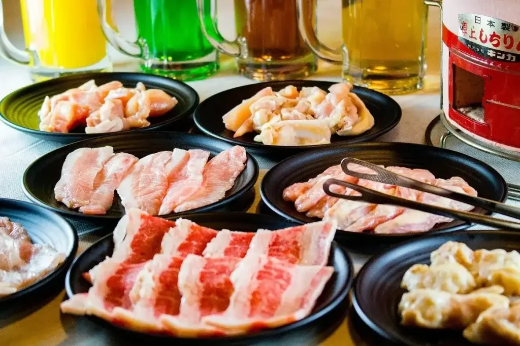 七輪焼肉 安安 大満足コース