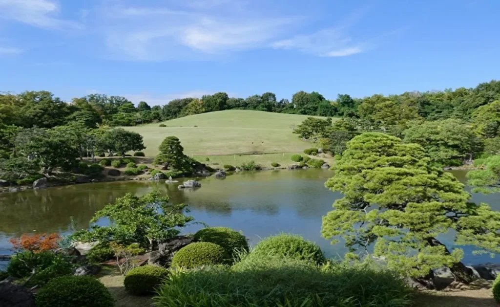 万博記念公園 日本庭園 景色